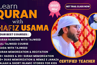 be your best online quran teacher, tutoring with tajweed