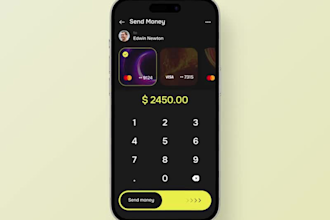develop fintech app money transfer app crypto wallet app saas app neobank app