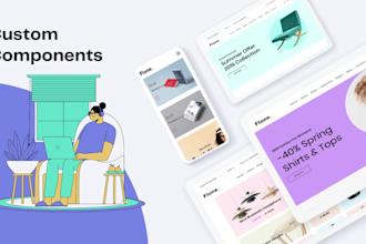 be your front end web developer react js, redux, bootstrap