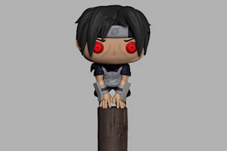 3d funko pop model you and your loved ones