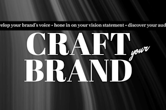 craft your brand manifesto, tone of voice, and tagline