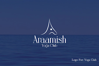 design a startup and technology logo with branding guidelines
