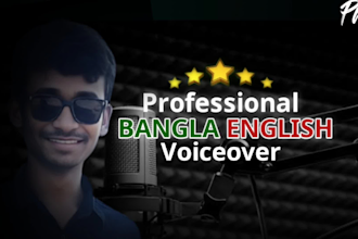 professional bangla male voiceover