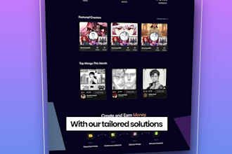 design, develop a landing page with user research in framer