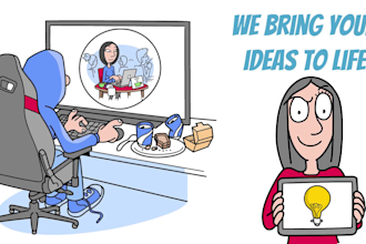 a pro whiteboard animation explainer doodle video