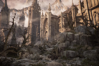 design 3d game environment realistic landscape 3d game map unity, unreal engine5