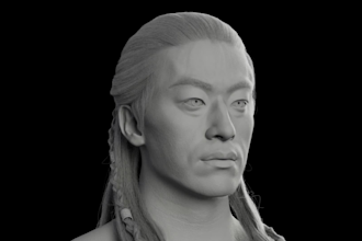 realistic 3d metahuman character stylized game character xgen animation ue4 ue5