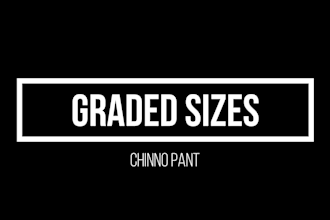 convert your sketch to a professional digital sewing pattern