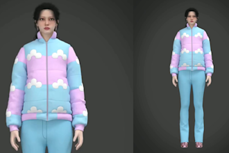 create any 3d fashion design and animation with clo 3d