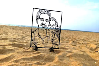 make custom svg, dxf designs for laser cutting