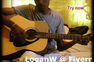 teach you any English song in rhythm guitar