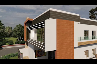 do realistic architecture interior and exterior 3d rendering walkthrough