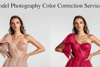 do color correction or color replacement service