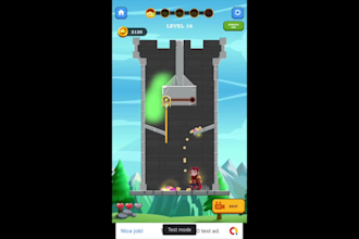 develop hero rescue adventure puzzle game