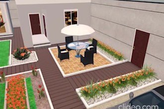 design 3d house and garden landscaping for your house