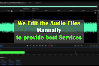 edit podcast audio noise,breaths,background in 12 hours