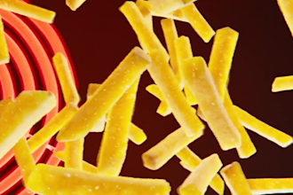 render 3d food design, 3d food animation, 3d cgi food animation and 3d beverage