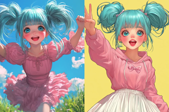 custom 3d story anime characters for comics and storybooks