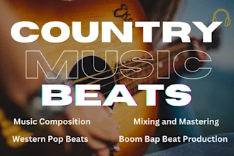 compose country music western pop boom boom  beat making