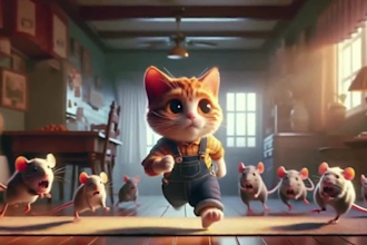 create your unique ai generated custom short cat stories for cat lovers