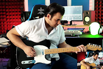 record the perfect rock and roll, rockabilly blues guitar for your song