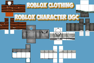 design detailed custom roblox character clothes ugc roblox clothing accessories