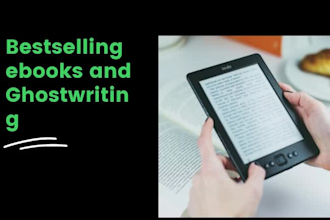 write your ebook, ghostwriter, or ebook writer