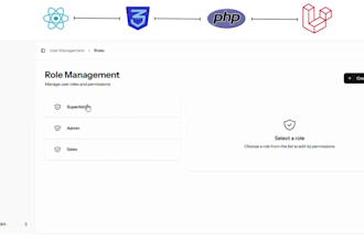 develop a custom CRM portal with admin dashboard