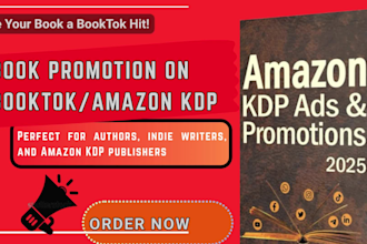 do booktok, tiktok video ads amazon kdp ads book promotion ebook marketing