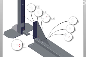 make assembly instructions, animation, user manual for your product