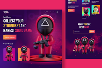 design figma landing page, website