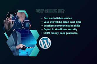 remove wordpress malware removal, clean malware and wordpress security