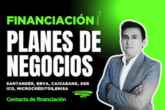 write a bank ready business plan for spanish financing