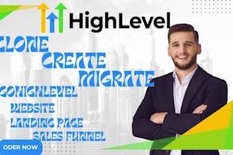 clone create migrate gohighlevel, gohighlevel website, gohighlevel landing page