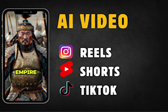 make viral faceless pov history videos for youtube shorts, tiktok