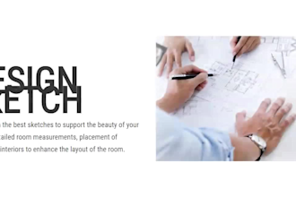 design presentation website for marketing product