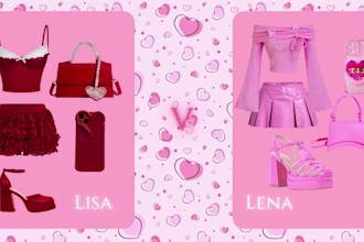 create aesthetic faceless fashion videos and outfit idea boards for youtube