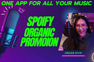 do viral organic spotify promotion and spotify playlist curator