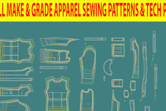 sewing pattern maker digital sewing pattern PDF pattern