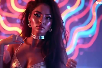 produce a unique artistic ai music video