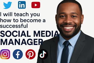 teach you how to become a social media manager through my step by step guide