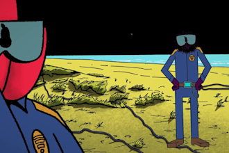 create a cartoon music video