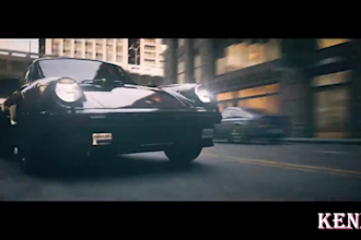 3d car chase animation cinematic unreal engine realistic vfx unity 3d video game