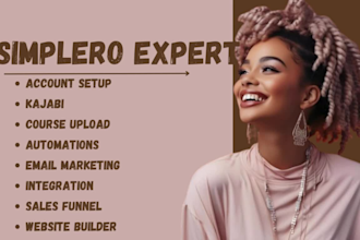 setup your simplero website simplero campaign simplero landing page