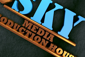 create a professional 3d logo