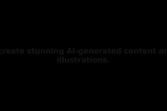 create stunning ai generated content, design and illustrations