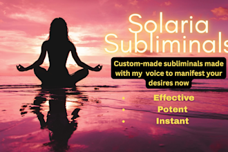 create a powerful custom subliminal to manifest your desires