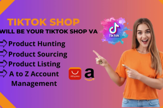 hunt and source best selling products for your tiktok shop