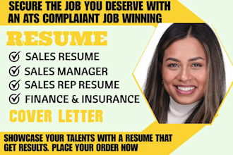 write sales manager finance insurance sales director sales representative resume