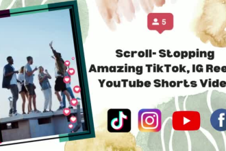 create viral tiktok edits and instagram reels or youtube shorts